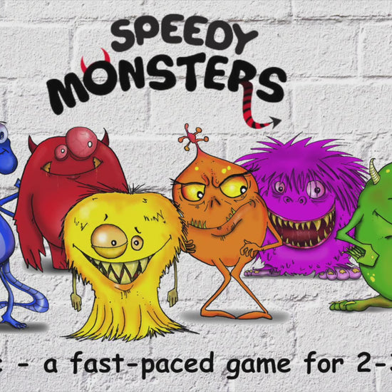 Pile Panic. Get Ready for a Card Frenzy: In this dynamic family game, the rule is simple: match the monster or the activity on the central piles. But be prepared for surprises! Exception cards add an extra layer of excitement, can you handle the panic?
fast-paced game for kids ages 4-8. speed games, kids card games
